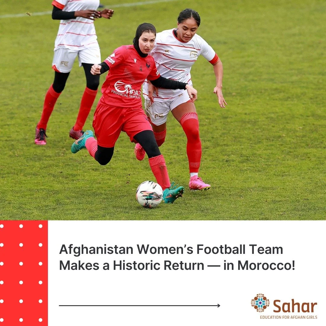 After years of forced silence, Afghan women are raising their voices once again—this time on the football field.
The rebranded Afghan Women United team is making history in Morocco, marking their first official international appearance since 2