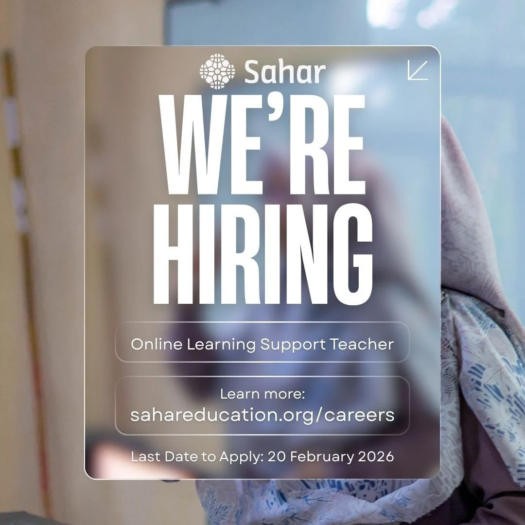Are you an Afghan woman with teaching experience?

We&rsquo;re hiring passionate Online Learning Support Teachers for Sahar&rsquo;s Secret Scholars Online program. This program provides life-changing educational access in English and mathematics to g