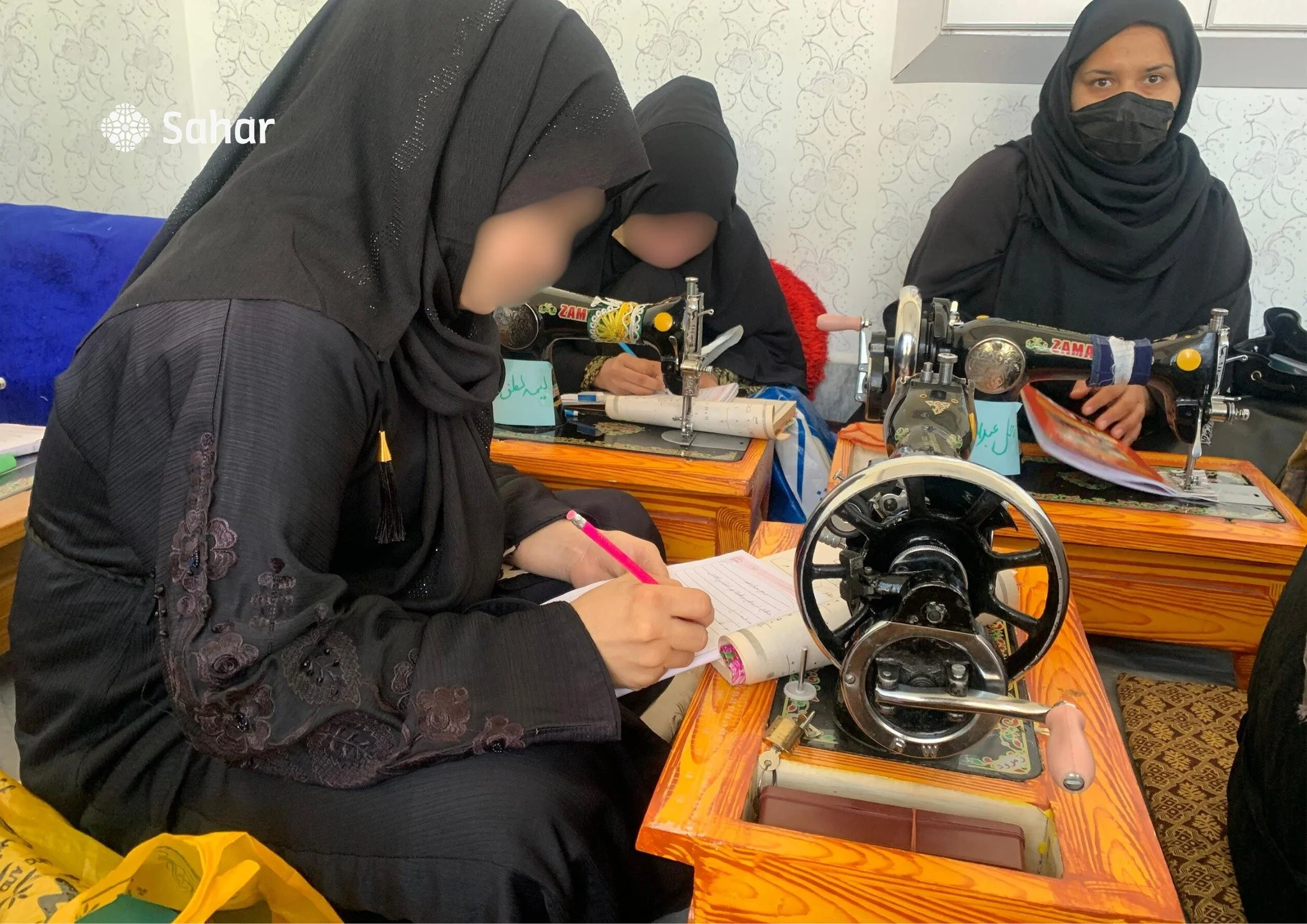 Confidence often begins with something simple: the ability to read, write, and understand the world around you.

Through the Threads of Hope program, Afghan women gain literacy alongside tailoring and life skills training. Many participants begin the