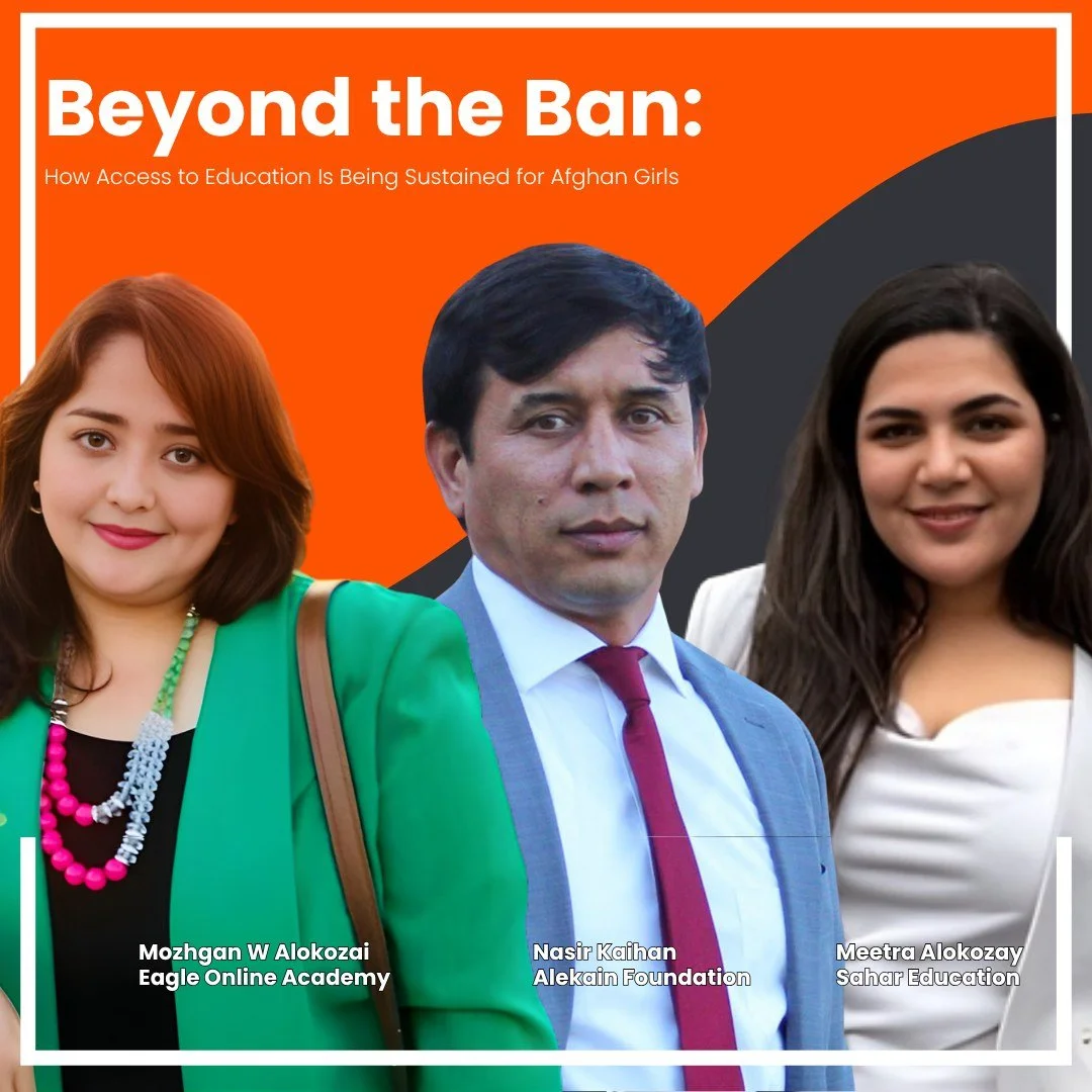 Education in Afghanistan has not stopped. It has adapted, persisted, and continued because of the determination of girls, educators, and communities who refuse to give up on learning.

Join Sahar Education on April 2 at 6 PM PST for a powerful virtua