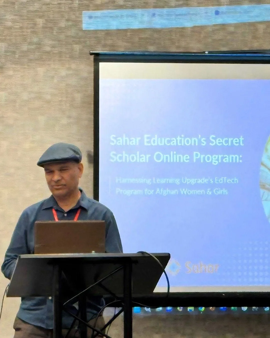 We were honored to present at the CIES 2026 Conference in San Francisco on March 28, sharing how Sahar Education&rsquo;s Secret Scholars Online program is helping Afghan girls continue learning in the face of extraordinary barriers.
In Afghanistan, g