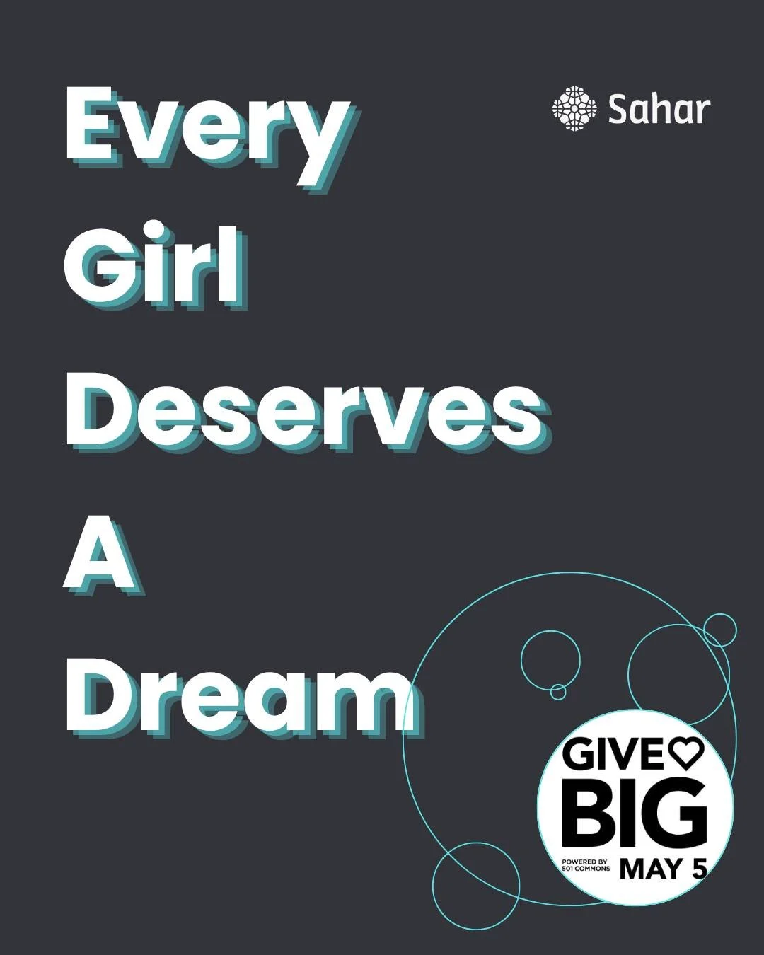 Early giving for Give BIG starts today!

In Afghanistan, millions of girls have been banned from school, but their dreams have not disappeared. Afghan girls continue to show courage, determination, and hope in the face of extraordinary barriers.

Thr