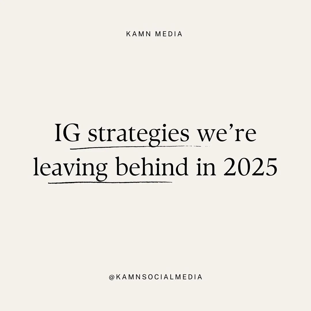Some of these might be tough to let go of (first two 👀) but I&rsquo;m writing this to you because I care! And from personal experience 🙃

Let&rsquo;s focus on being authentic, creative, personable, imperfect! These are the things your audience and 