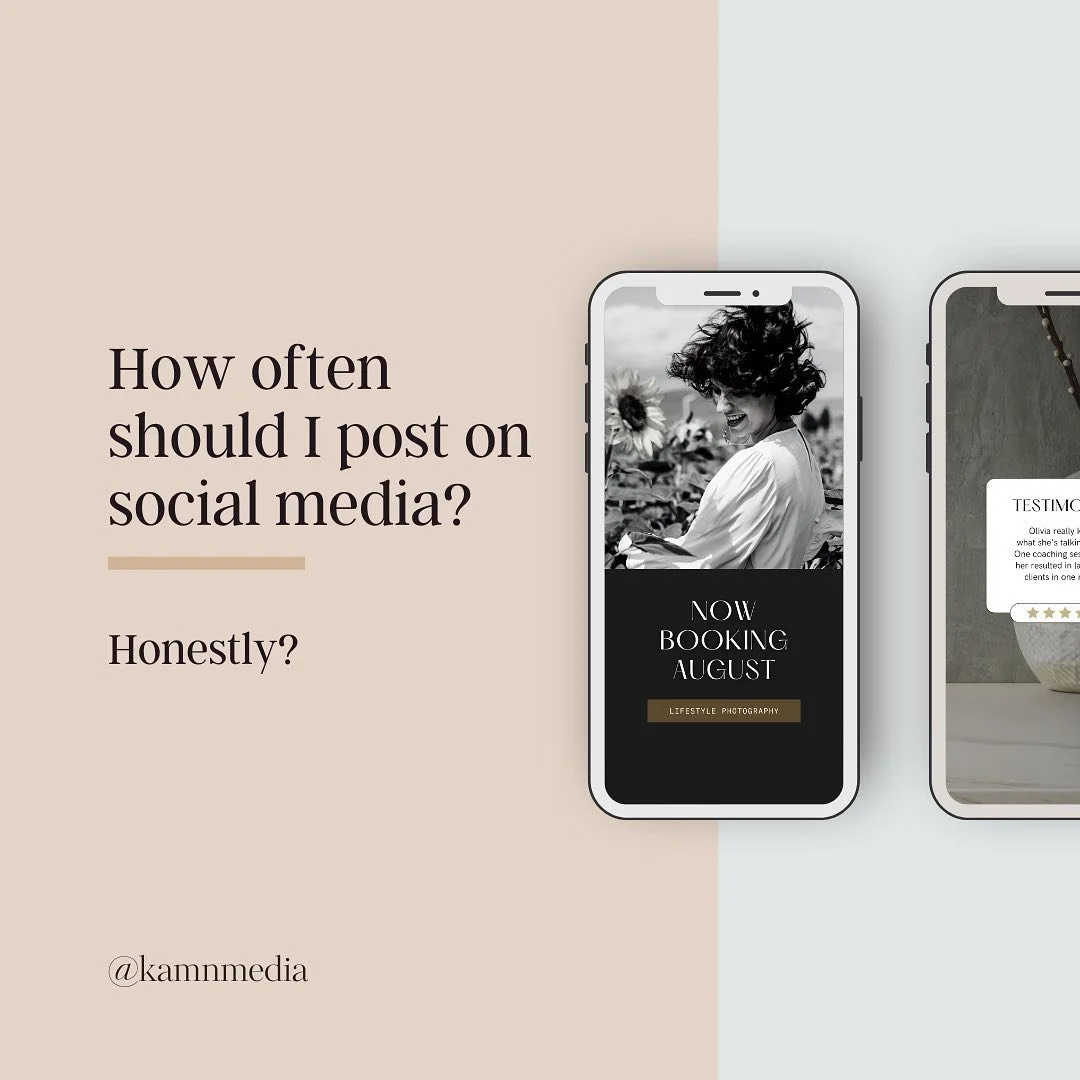 There&rsquo;s really so much of your day to day that you could share with your audience, but we&rsquo;re typically thinking about the million and one things we need to do for our businesses.

There&rsquo;s always an opportunity to create content, mor