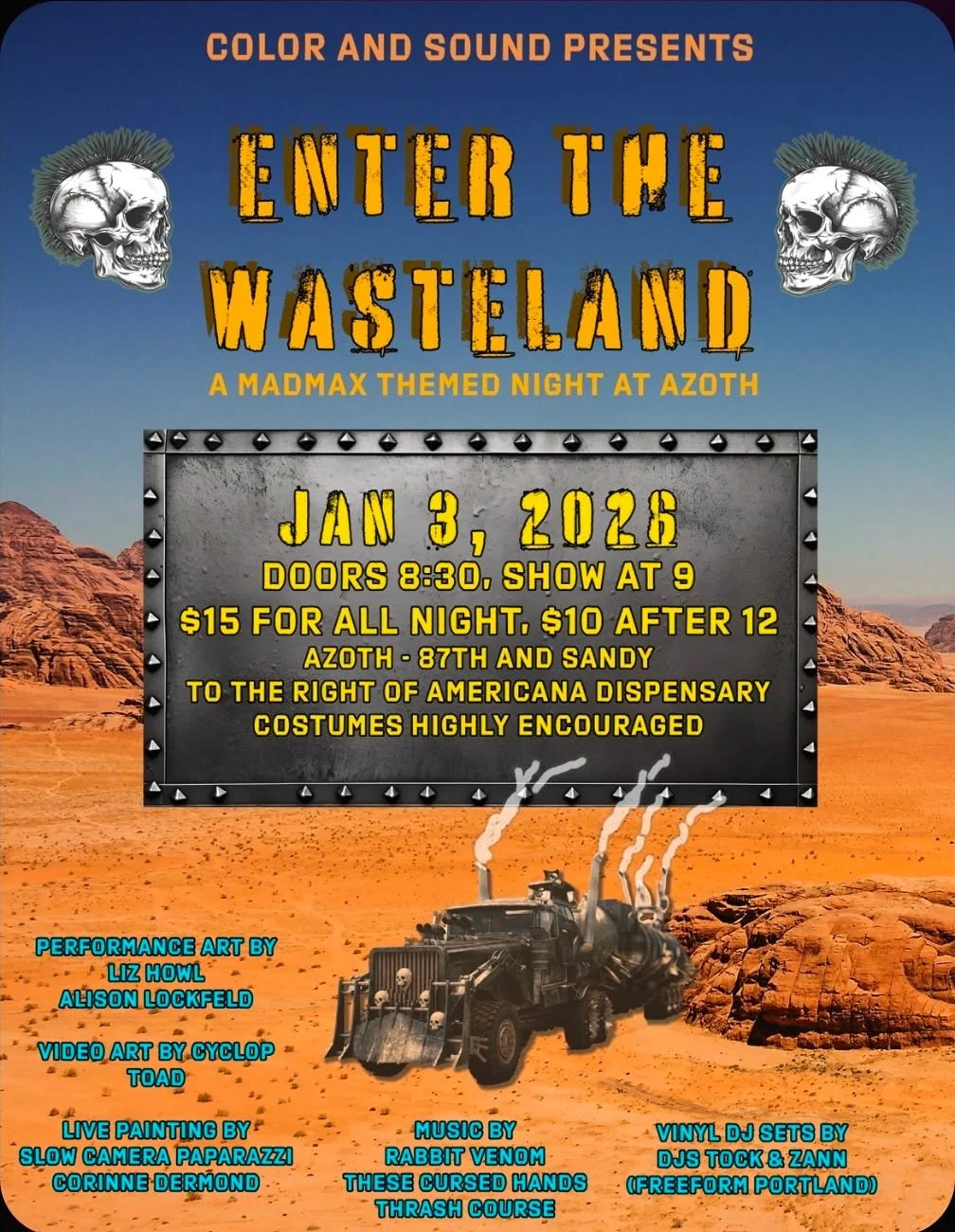 Enter the wasteland