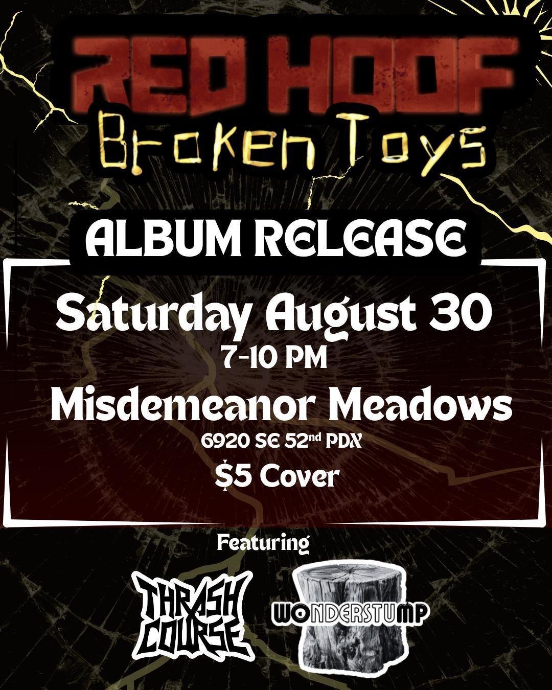 Red Hoof (Album Release), Thrash Course, Wonderstump