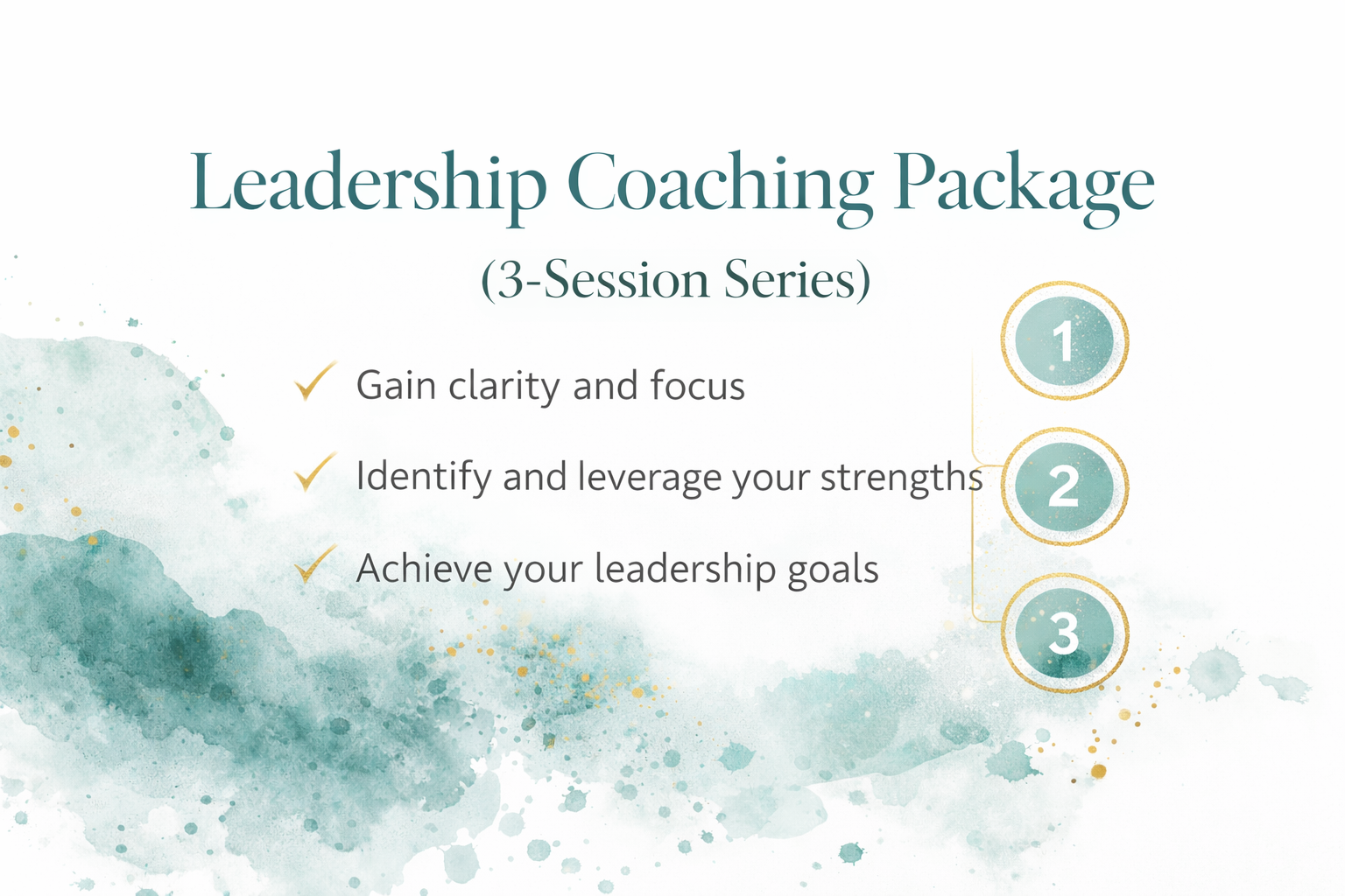 *New Client* Leadership Coaching Package (3-Session Series)