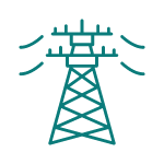 Transmission tower.