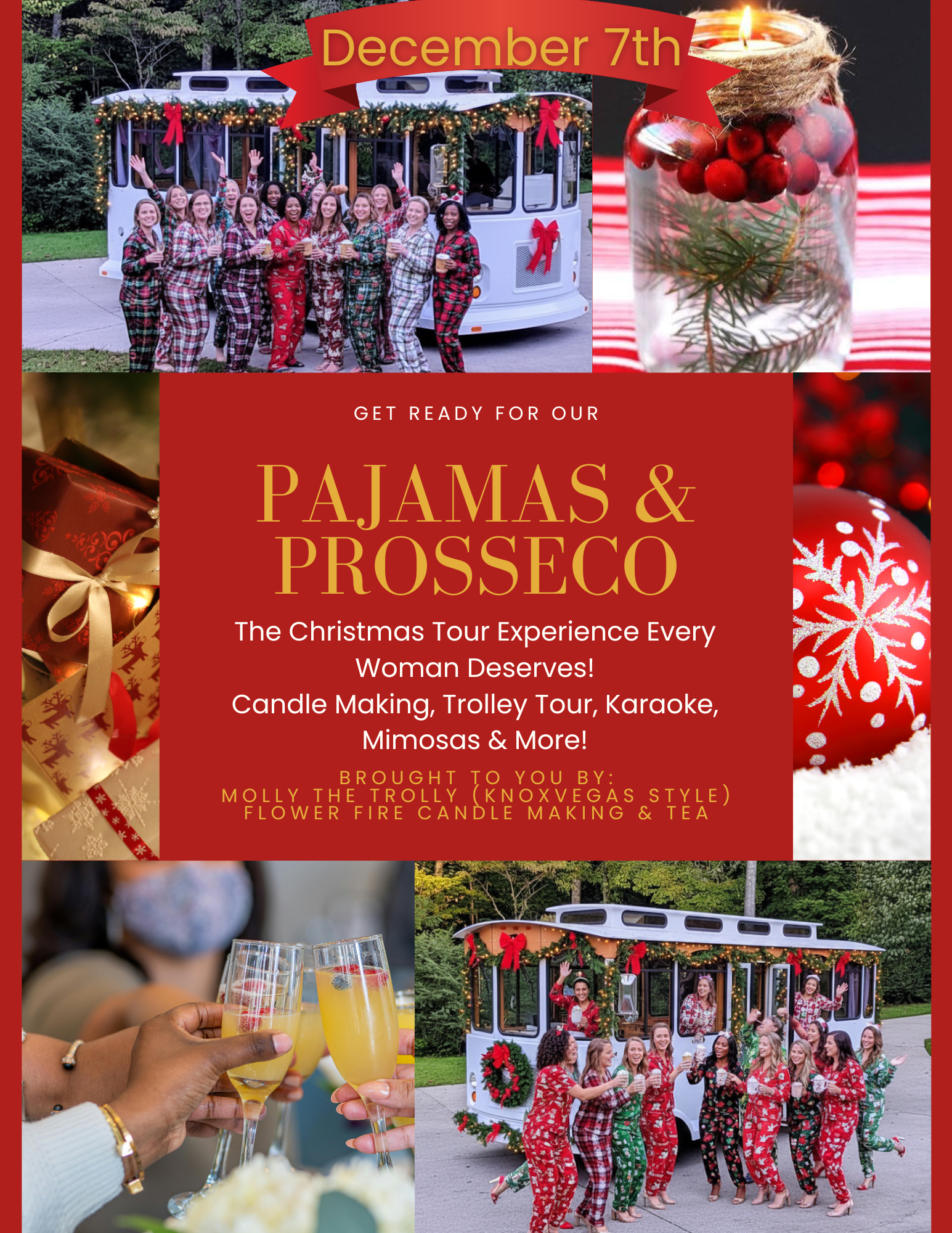 Pajamas & Presseco Trolly Tour
