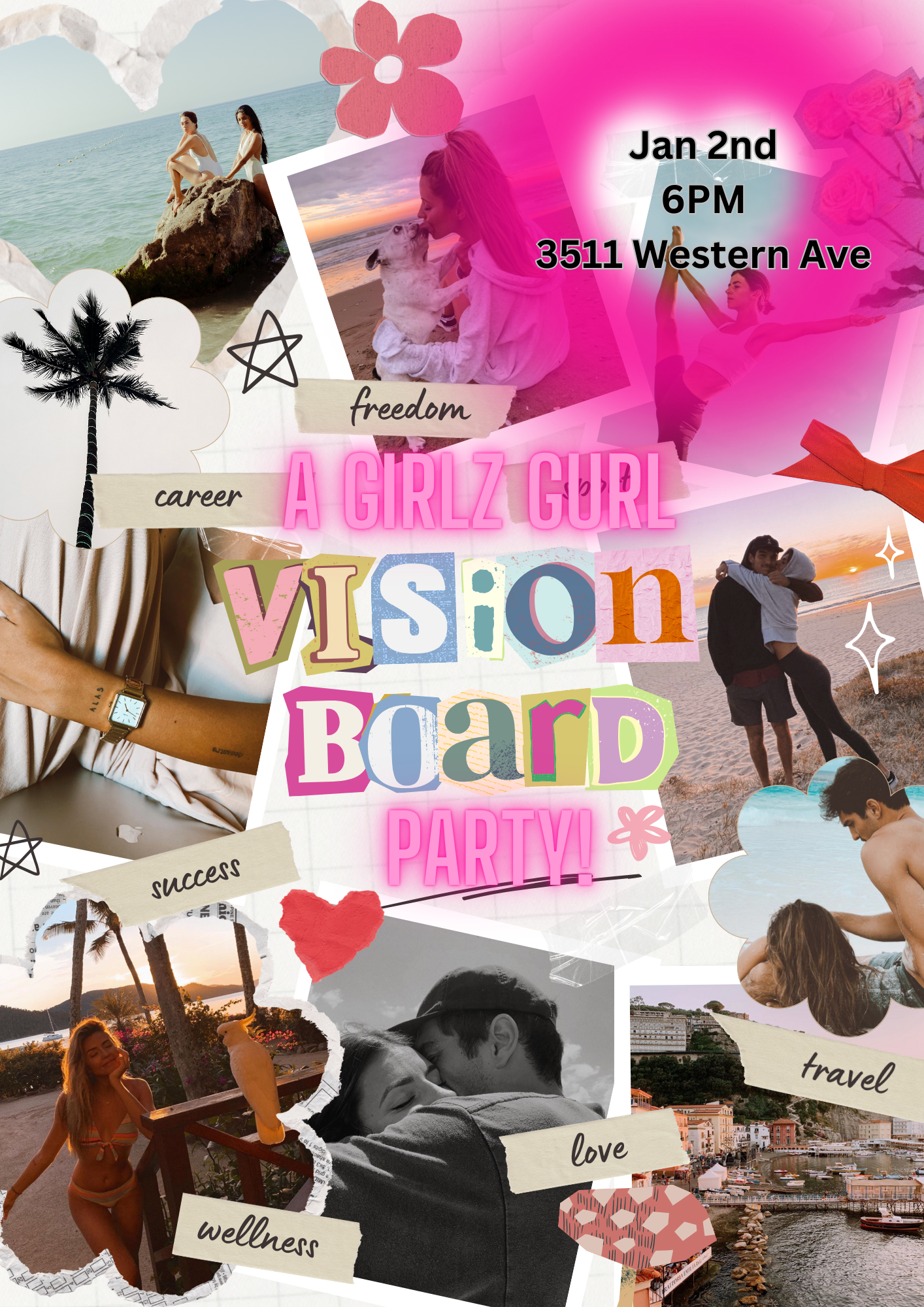 A Girlz Gurl Vision Board Party