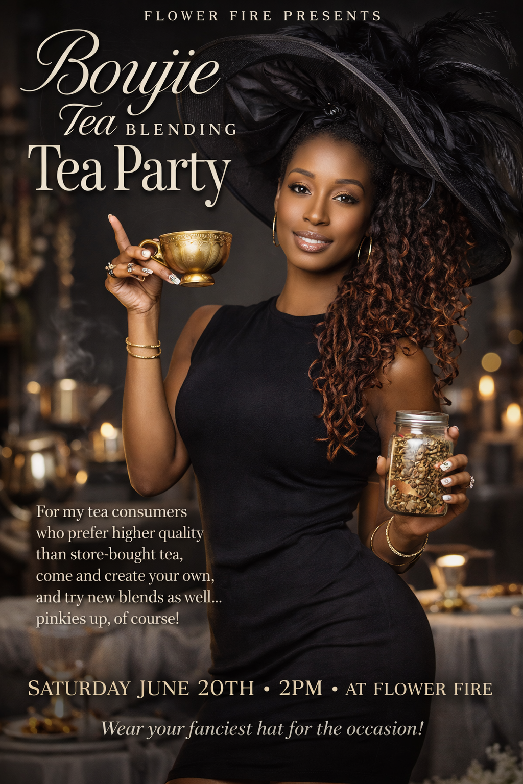 Boujie Tea Blending Tea Party
