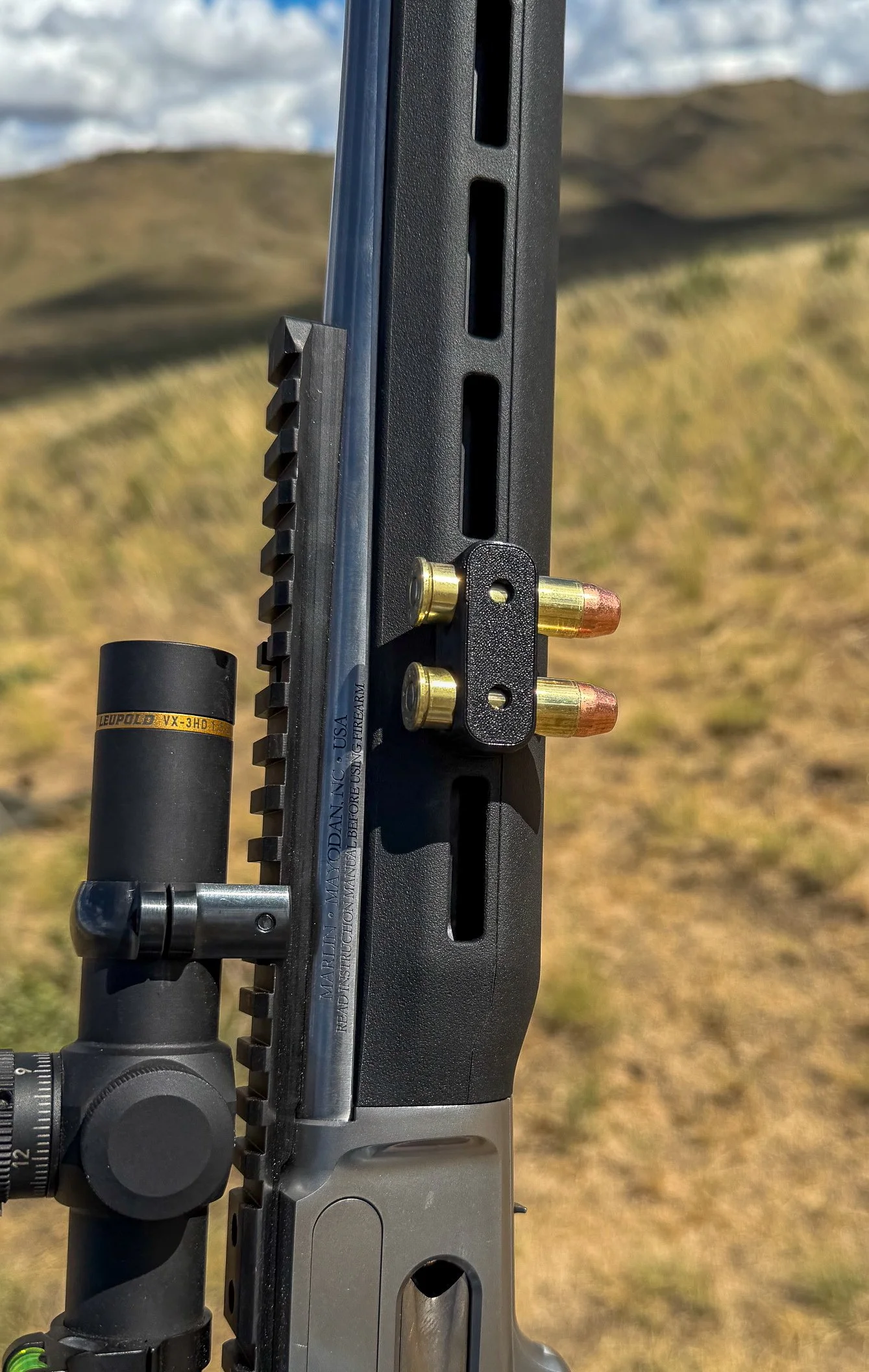 Mlok cartridge holder