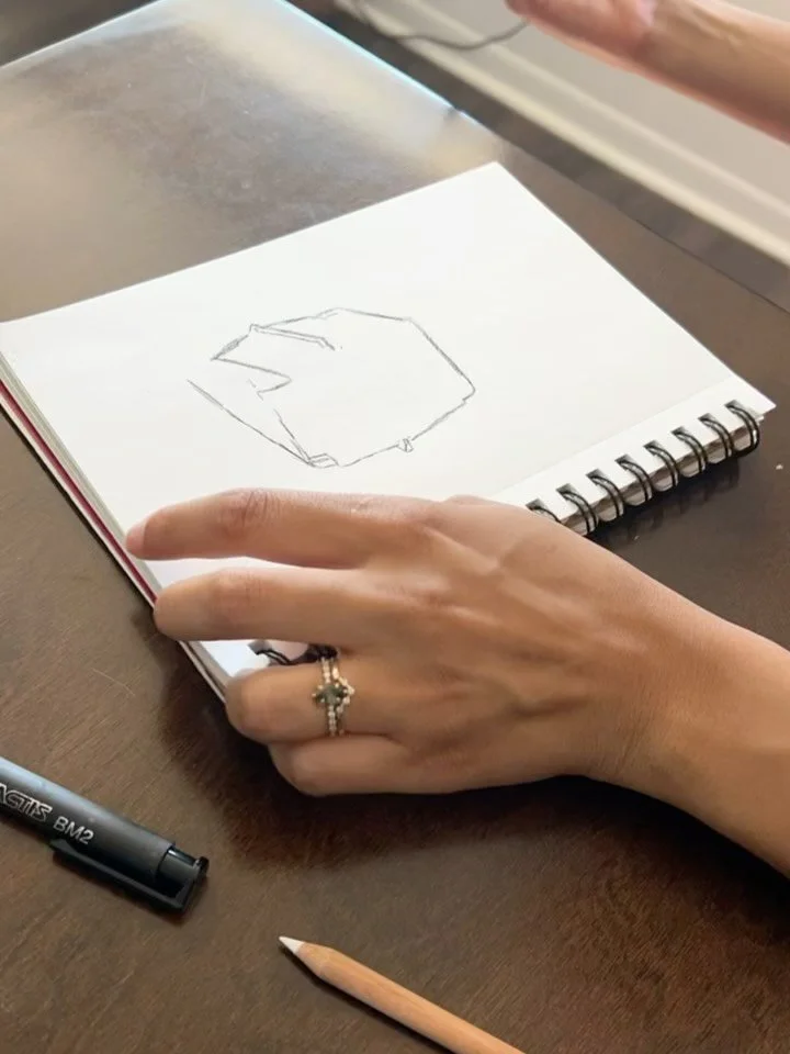 Lil sketch after breakfast from yesterday