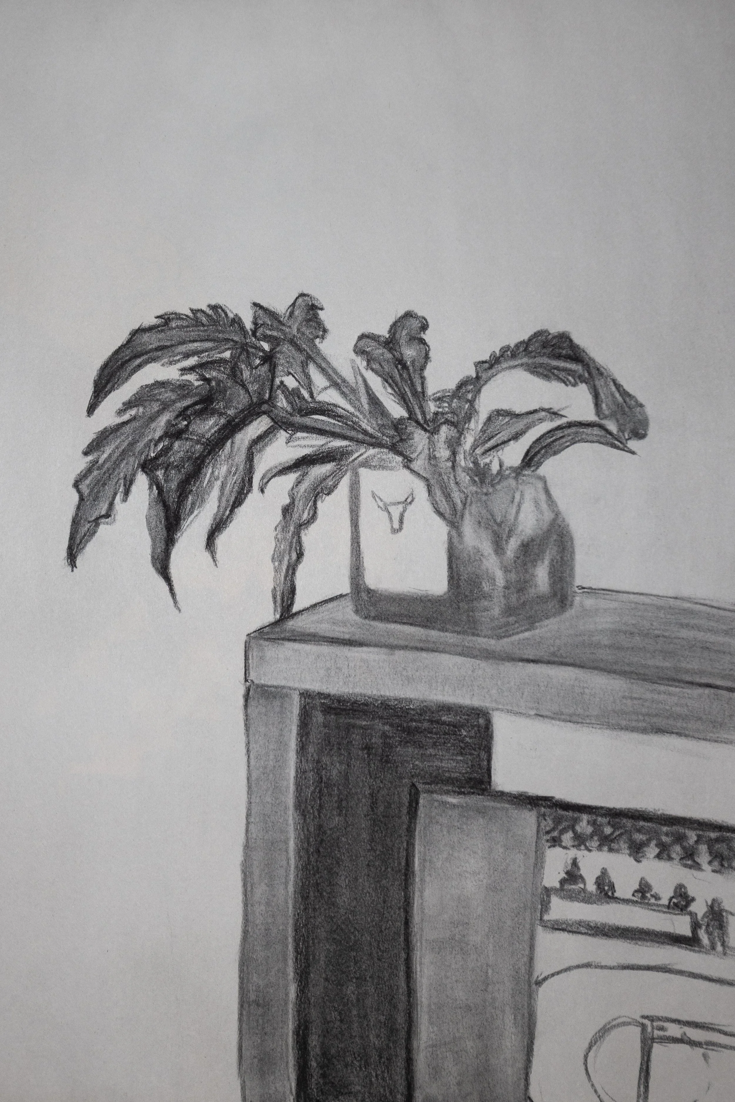 Philodendron Living in the Arizona Jug (18"x24")