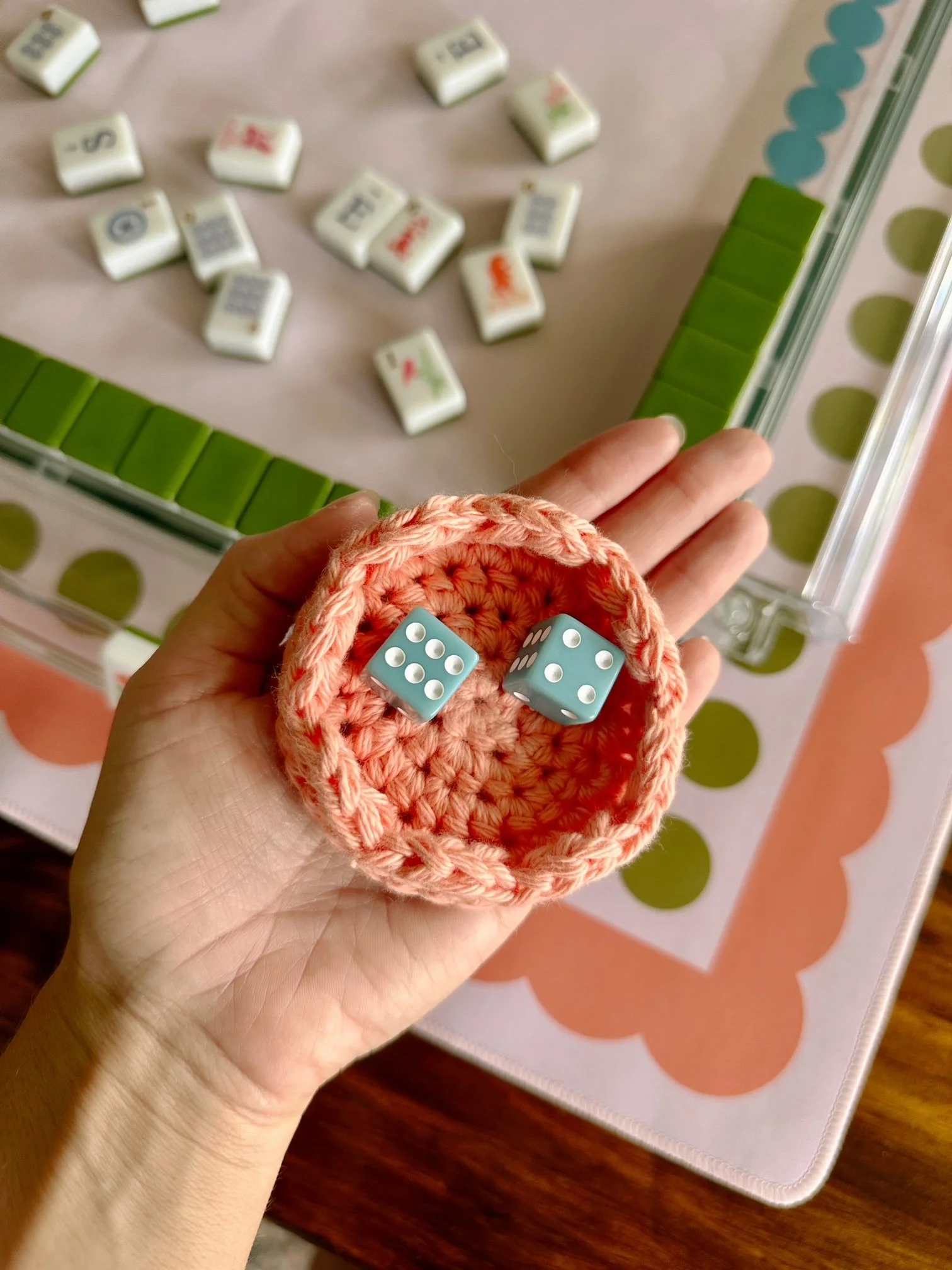 Crochet Dice Tray Pattern