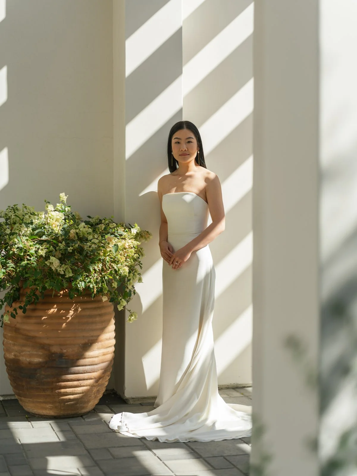 Bride at Cache Estate Wedding in Indio, CA, by Palm Springs wedding planner COJ Events