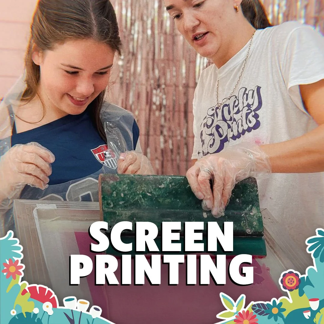 LEARN TO SCREEN PRINT
