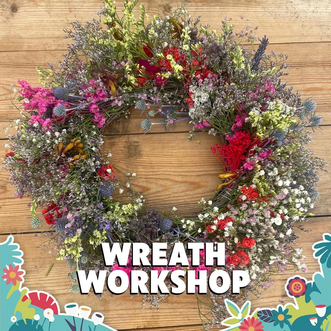 Dried Summer Wreath Workshop