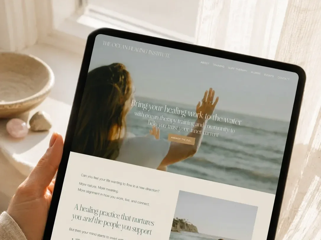 Google Knows What This California Ocean Therapy Website Is About