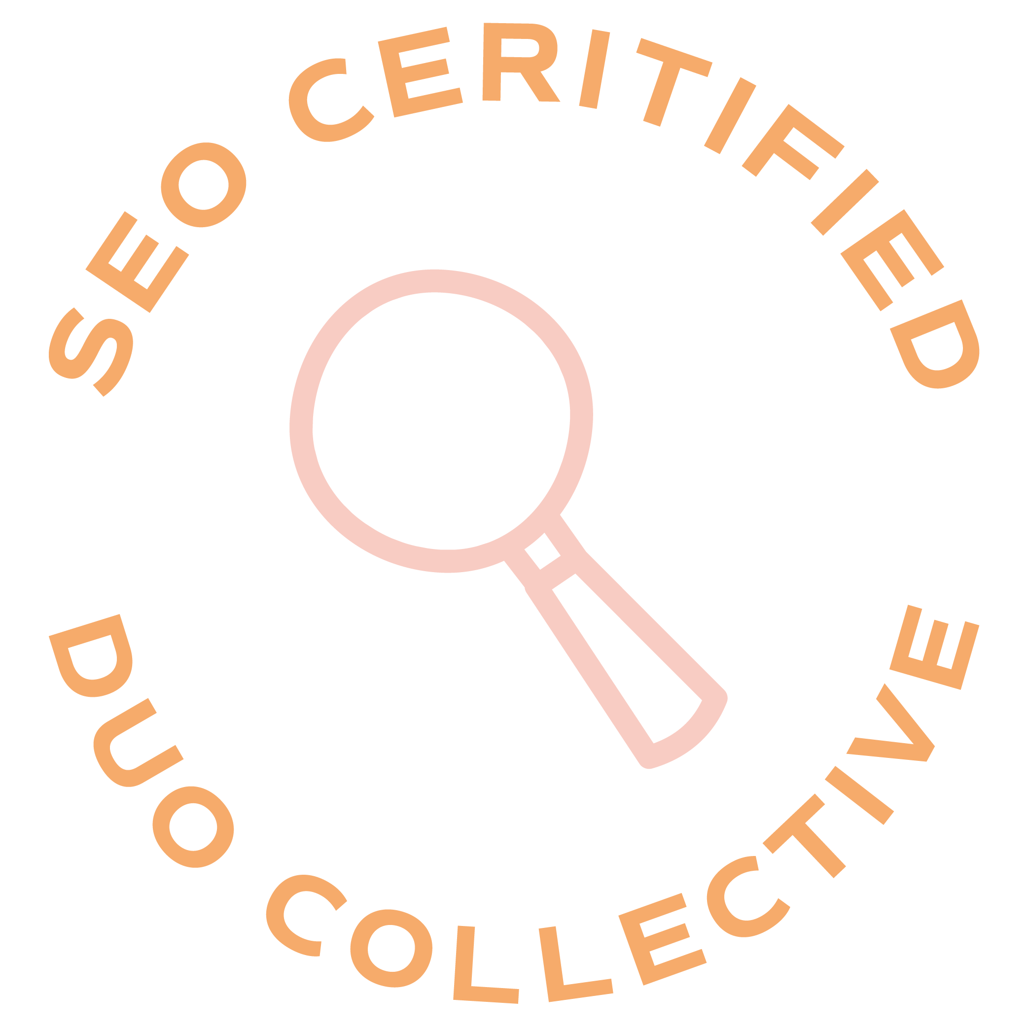 Duo Collective SEO On Tap Certification badge
