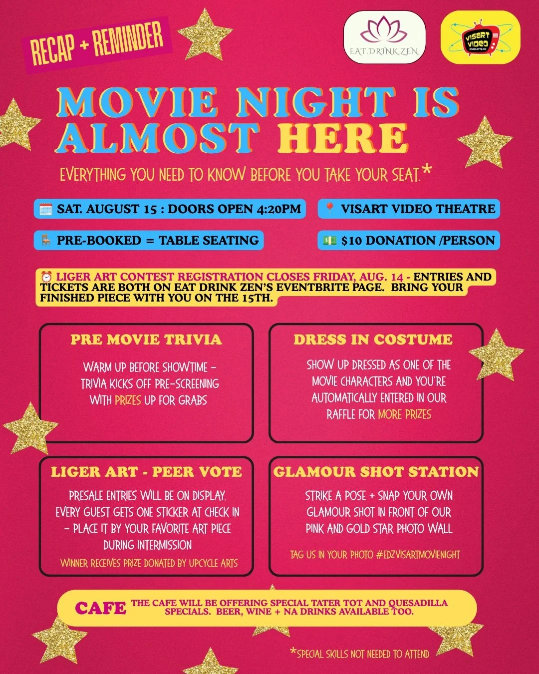 Movie Night at Vis Art