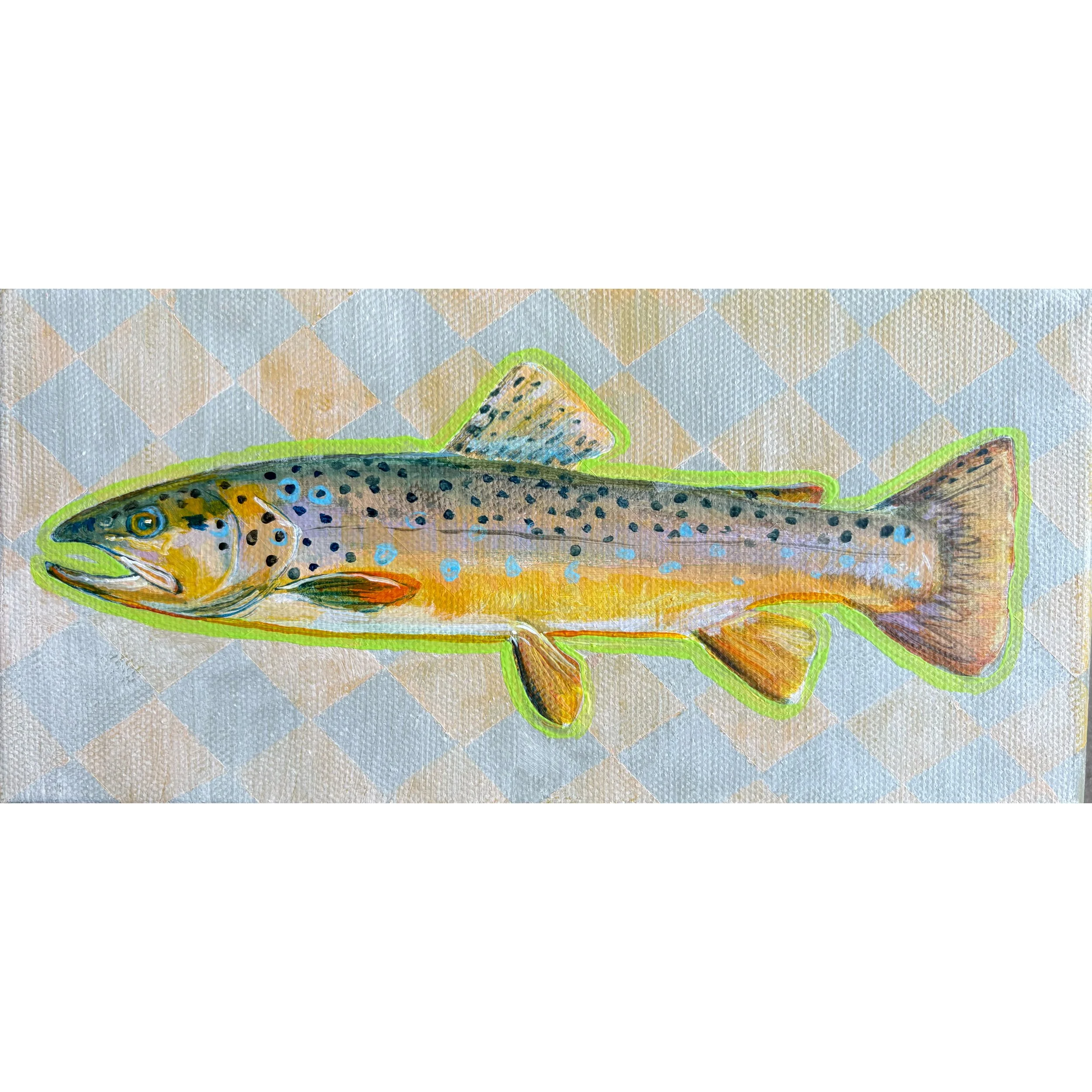 Brown Trout- sml (with green)
