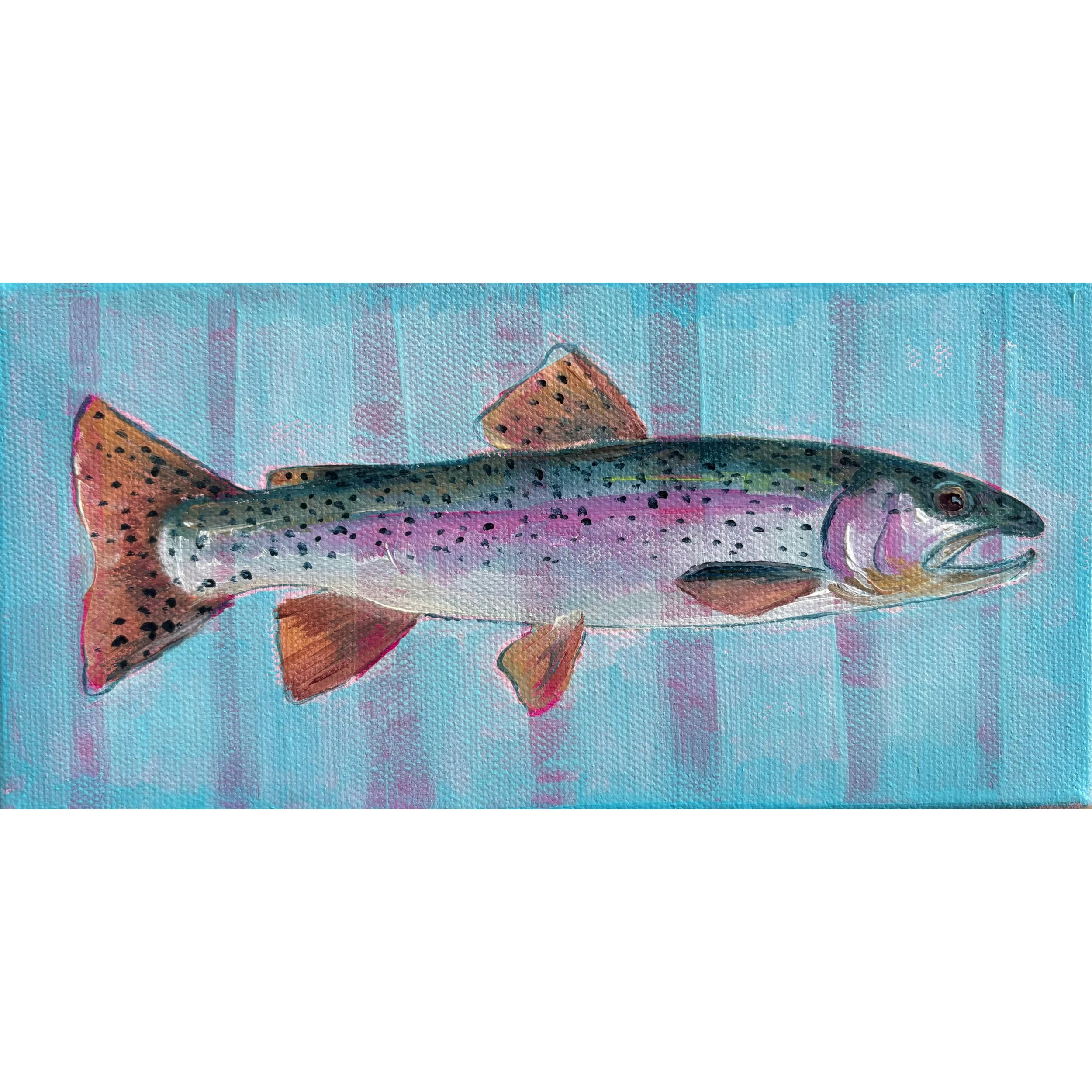 Rainbow Trout - sml with blue