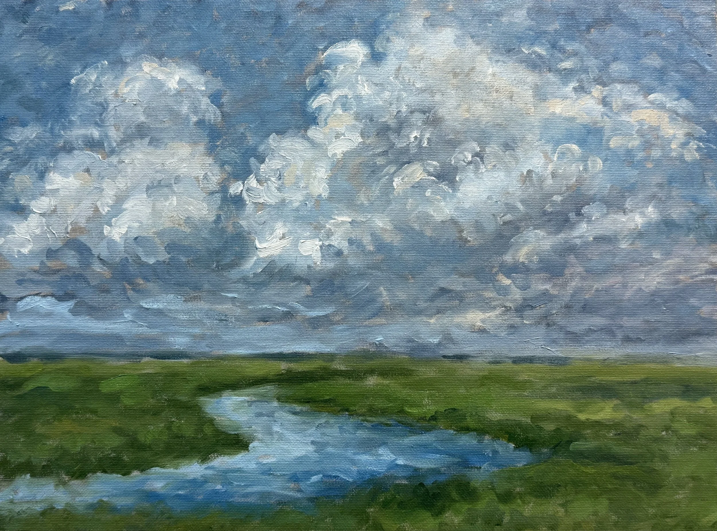 salt marsh | oil on canvas
