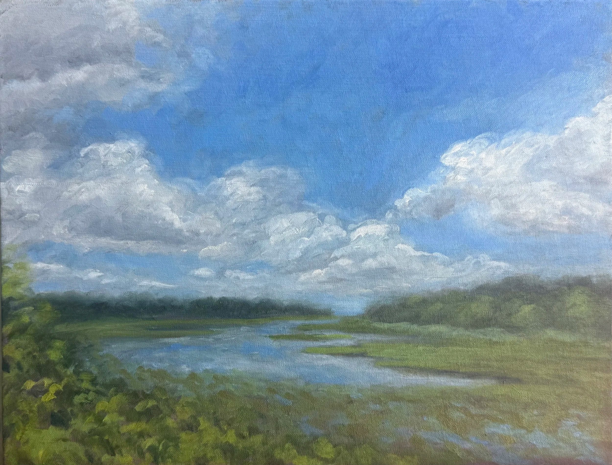 meandering | oil on linen