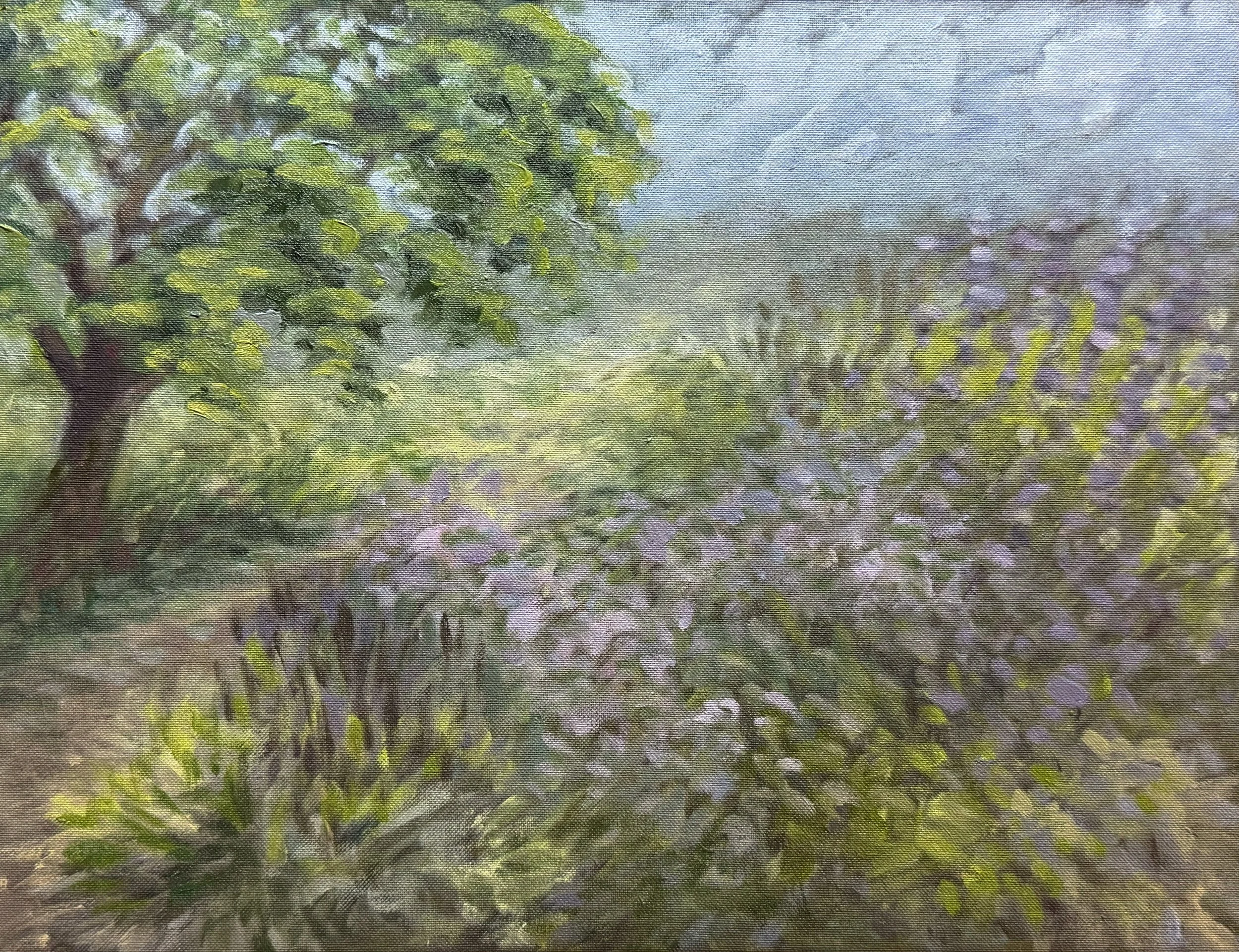 muted garden | oil on linen
