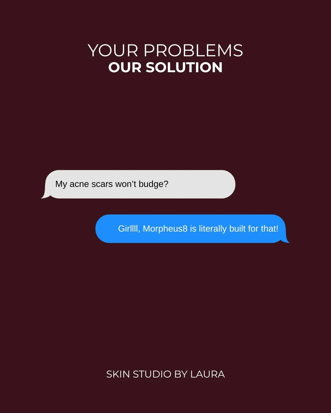 You have the problem&hellip;but Skin Studio By Laura has the solution x 

Come in, let us assess, and leave with a treatment plan made just for you. 

DM us &ldquo;SKINFIX&rdquo; to book x

#skinstudiobylaura #goldcoast #kirra #coolangatta