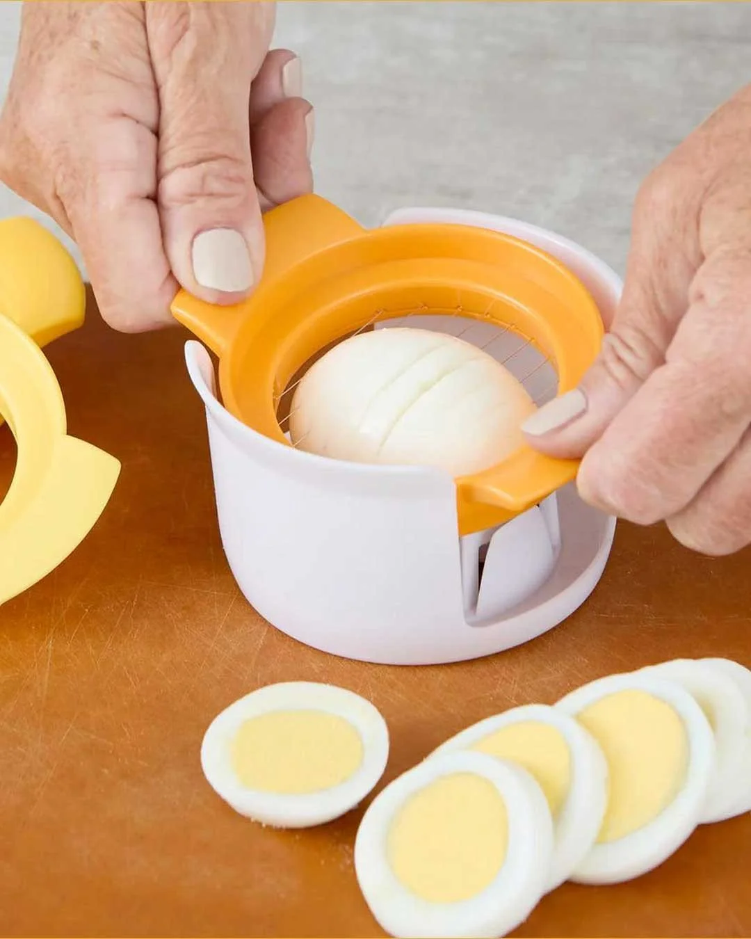 🥚 Slice smarter, not harder.⁠
The Egg Slicer Trio is your MVP for perfect egg wedges, slices, and more. Whether you&rsquo;re topping salads, layering sandwiches, or prepping a party tray, this little gadget does it all&mdash;fast, clean, and eggstra