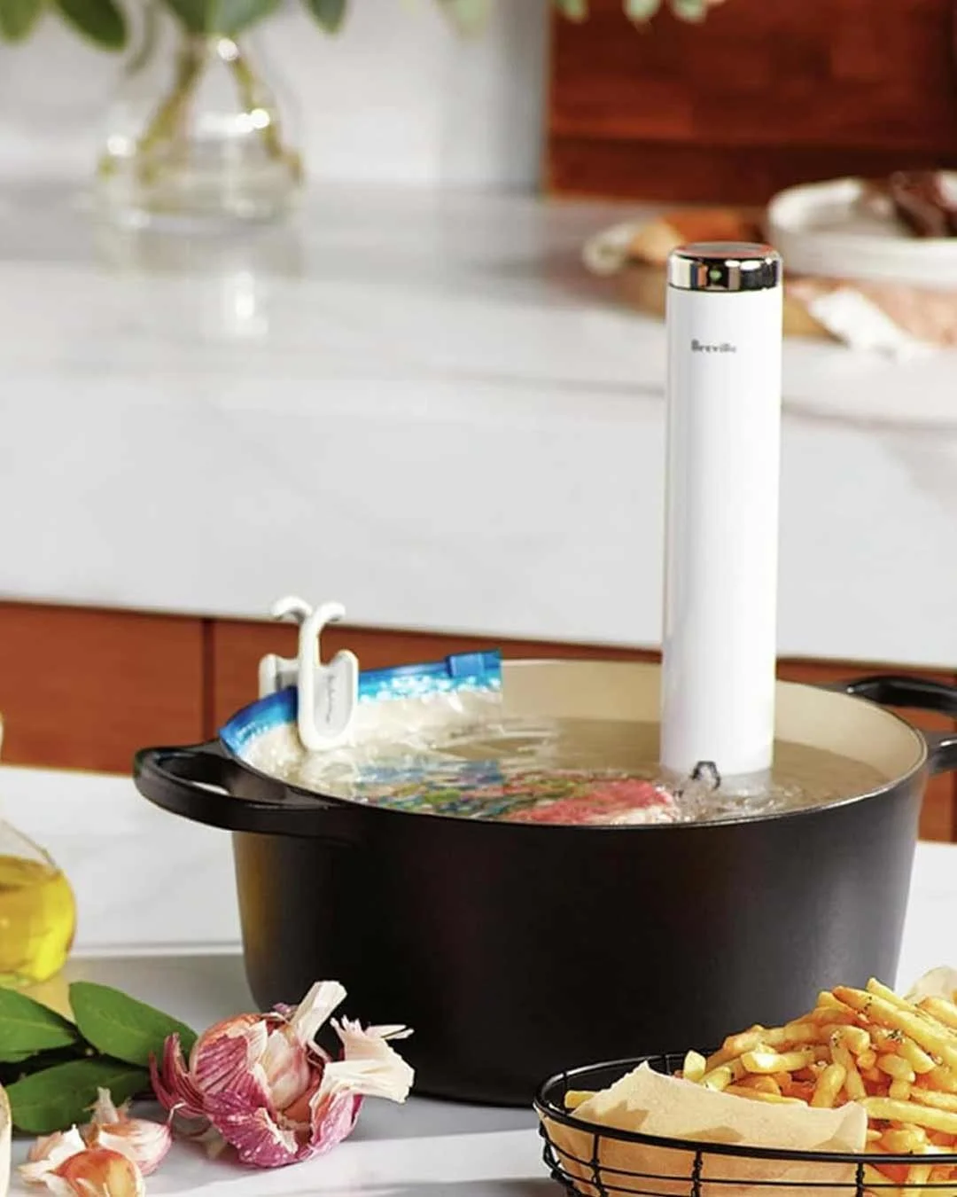Precision cooking, $50 off. 🥩✨⁠
Save on the Breville BSV600 Sous Vide and nail perfect doneness every time.⁠
⁠
Why we love it:⁠
&bull; Set the temp, walk away, foolproof results⁠
&bull; Tender meats, silky eggs, flaky salmon⁠
&bull; Weeknight-easy, 