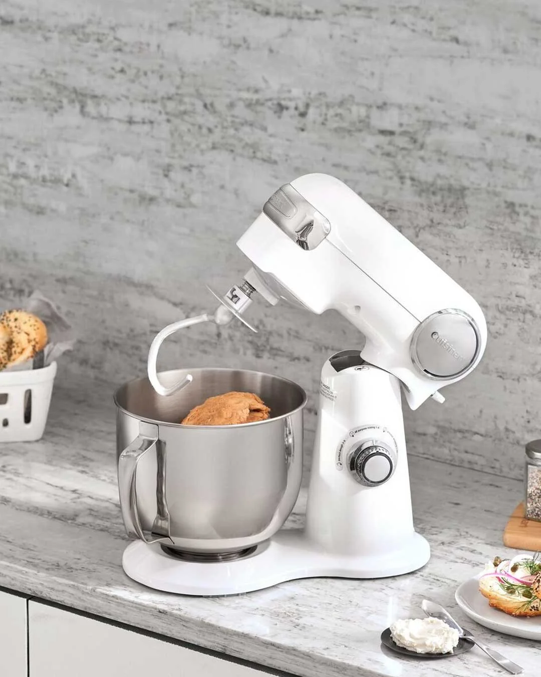 Meet your Thanksgiving prep workhorse. 🦃⁠
The Cuisinart Precision Master Stand Mixer makes light work of heavy doughs, mashed potatoes, and all the pies you can handle. With a powerful 500-watt motor, 12 speeds, and a tilt-back head for easy access,