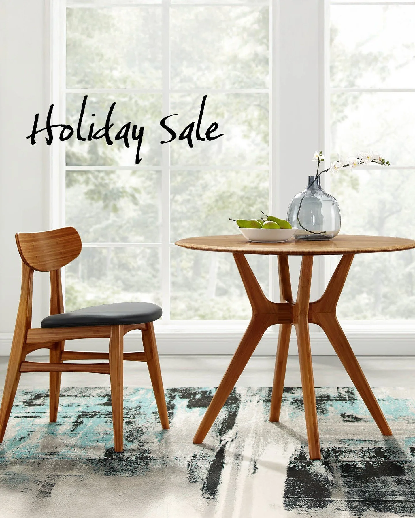 Caption 2 &ndash; Short &amp; Catchy:⁠
Go green, save green! 🌿💚⁠
40% off Greenington bamboo furniture through December 1 &mdash; sustainable, stylish, and made to last.