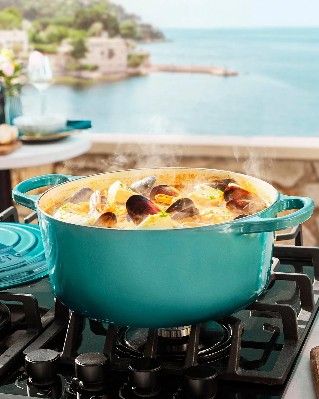 Effortless. Refined. Alluring.⁠
⁠
Riviera shimmers like sunlit waters and brings a vibrant coastal touch to sophisticated neutrals &mdash; or plays beautifully with bold, exuberant brights.⁠
⁠
A color swimming with possibilities.⁠
⁠
#Riviera #DesignM