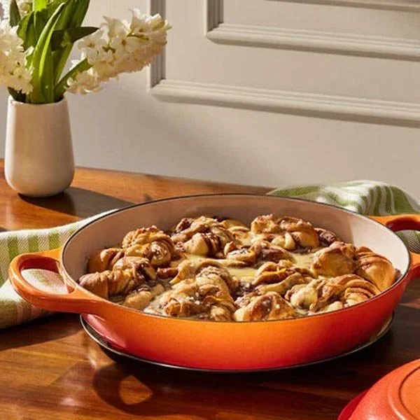 Cinnamon Rolls with Orange Glaze