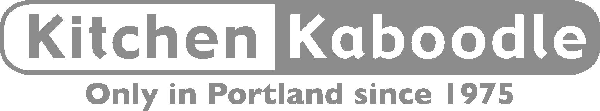 Logo of Kitchen Kaboodle, a store in Portland since 1975