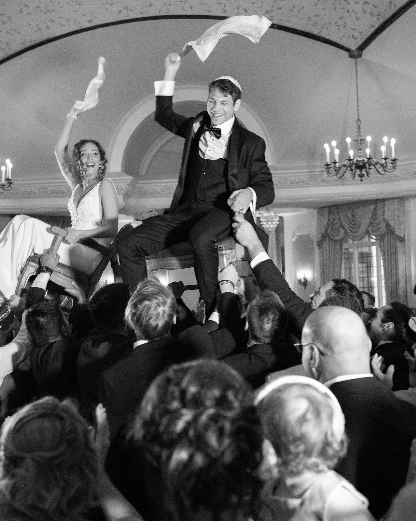 black and white wedding photos 

&bull;&bull;&bull;

Timeless, you feel that you&rsquo;ve joined the millennia of photographers who have lived before you. Every image looks great in black and white, it distills photography down to its essence. What d