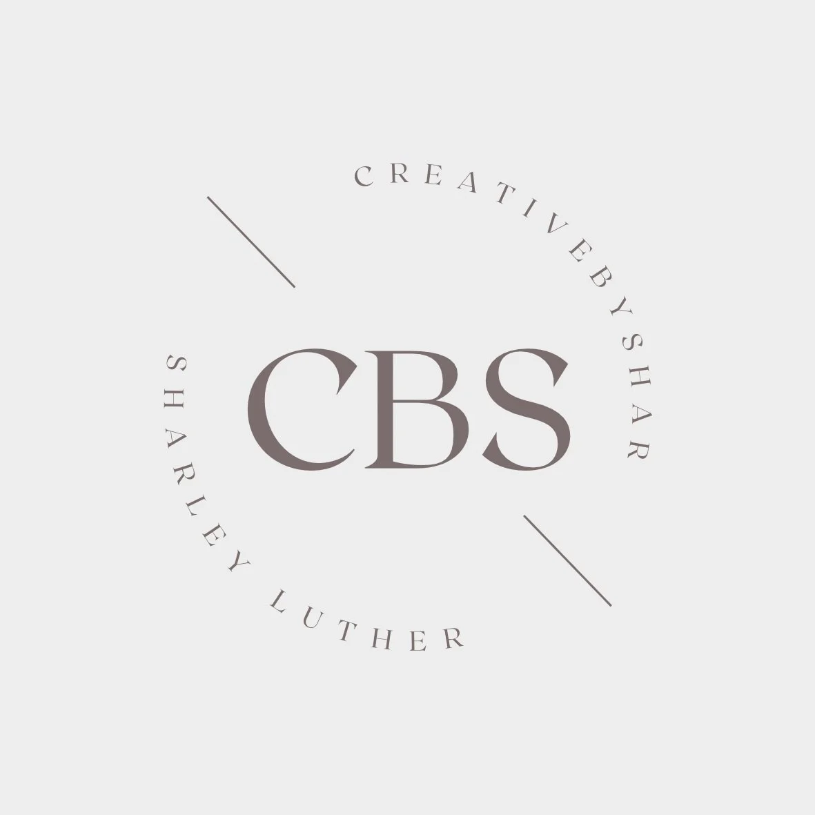 Logo for CBS with the slogan 'Share Your Creativity by Sharing Luthor' in a circular arrangement.