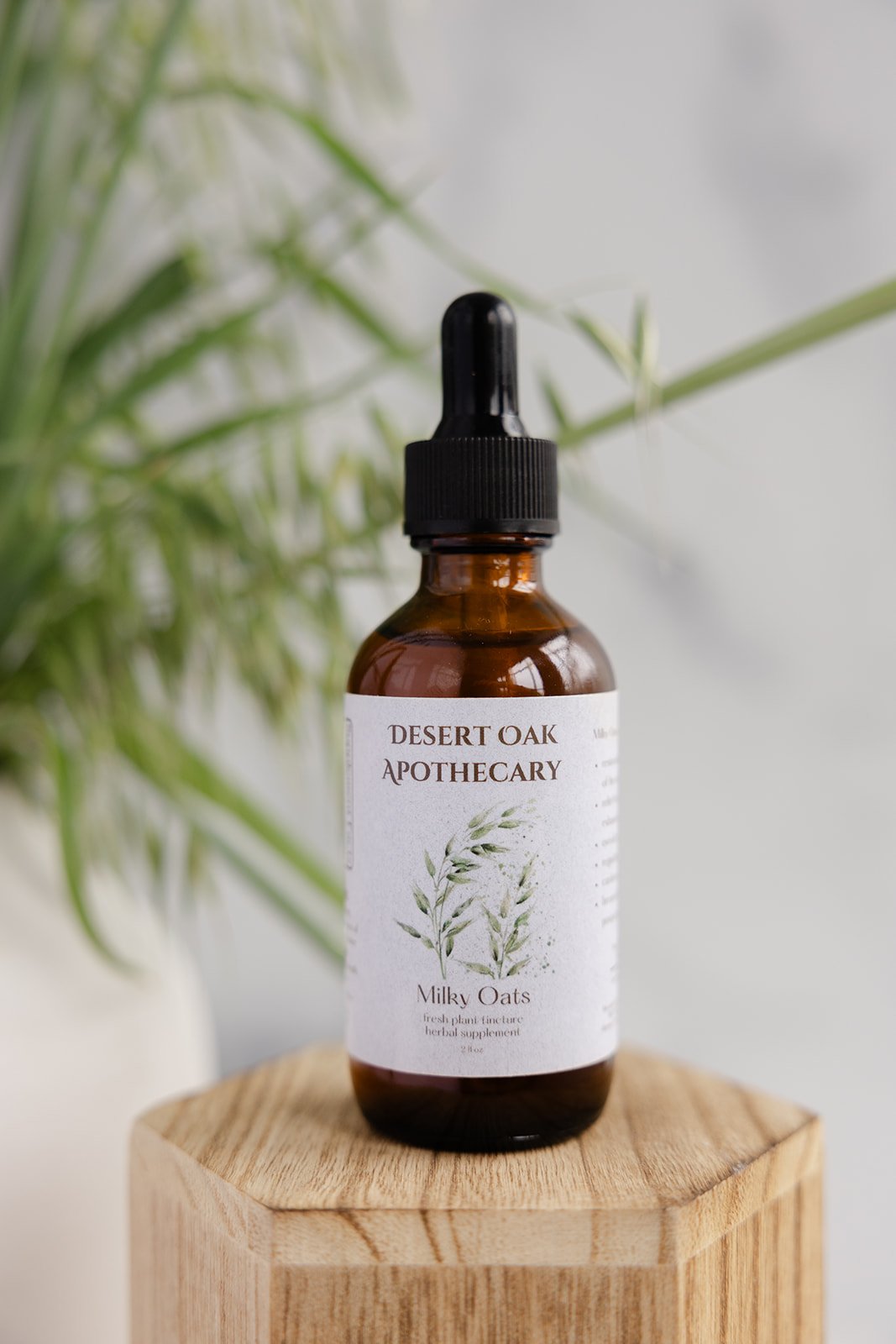 Organic Milky Oats extract—an adaptogenic tincture for daily stress support, nourishing overworked nerves and promoting emotional balance.