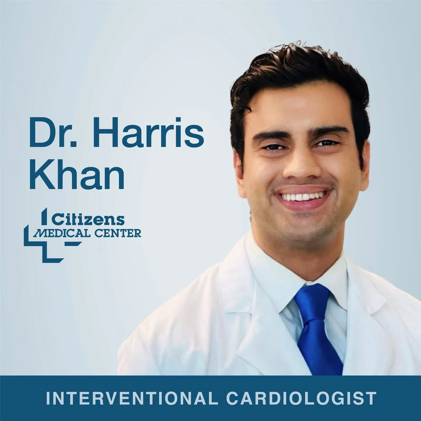 Meet Dr. Harris Khan, Interventional Cardiologist 🩺

&bull; ABIM Board Certified Cardiologist with Advanced Fellowship-training completed at Baylor Scott &amp; White in Interventional Cardiology 
&bull; Specializing in coronary and peripheral vascul
