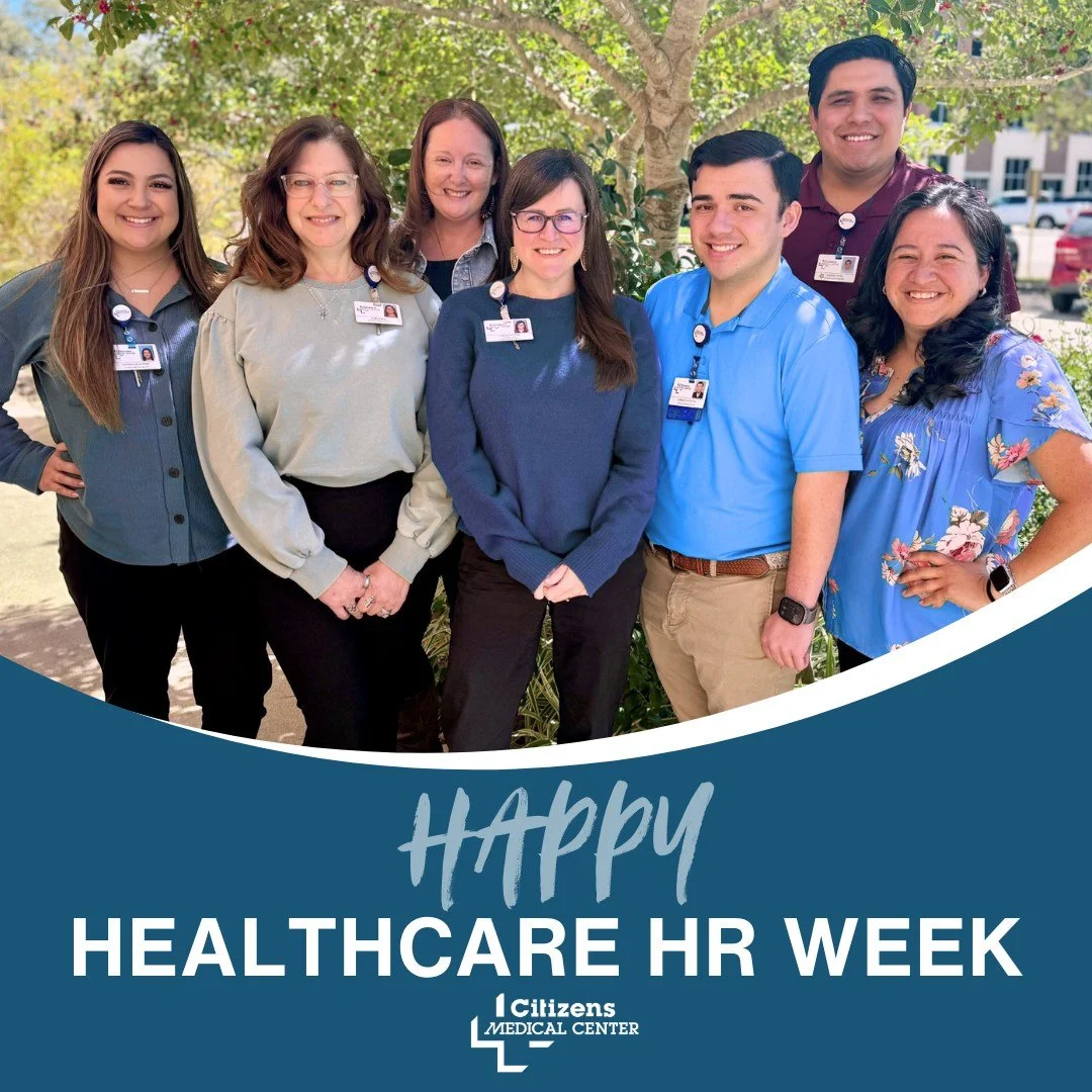 It's Healthcare HR Week 🎉, and we&rsquo;re celebrating the incredible team behind the scenes who make a difference every single day at Citizens Medical Center 💙

Our HR team supports our staff, strengthens our culture, and helps ensure our patients