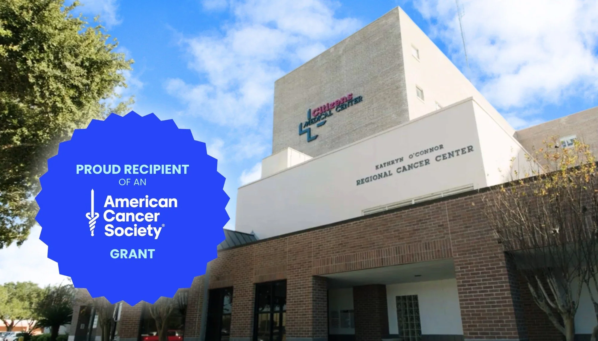 The American Cancer Society Awards $20,000 to Citizens Medical Center to Provide Transportation to Patients During Cancer Treatment.

Read the full story here: https://bit.ly/4seAKpT