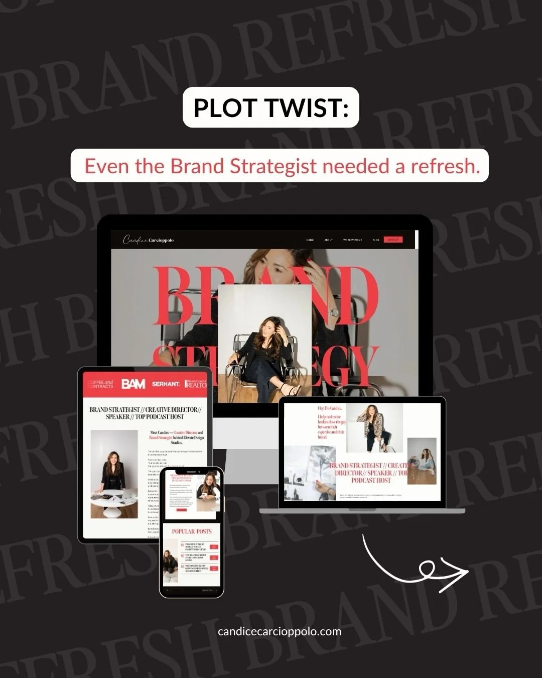 Most people don&rsquo;t rebrand because they suddenly care about fonts.

They rebrand because life changed them first.

A divorce. A move. Motherhood. Weight loss. A new partnership. A major business leap.

Something happened that changed how they se