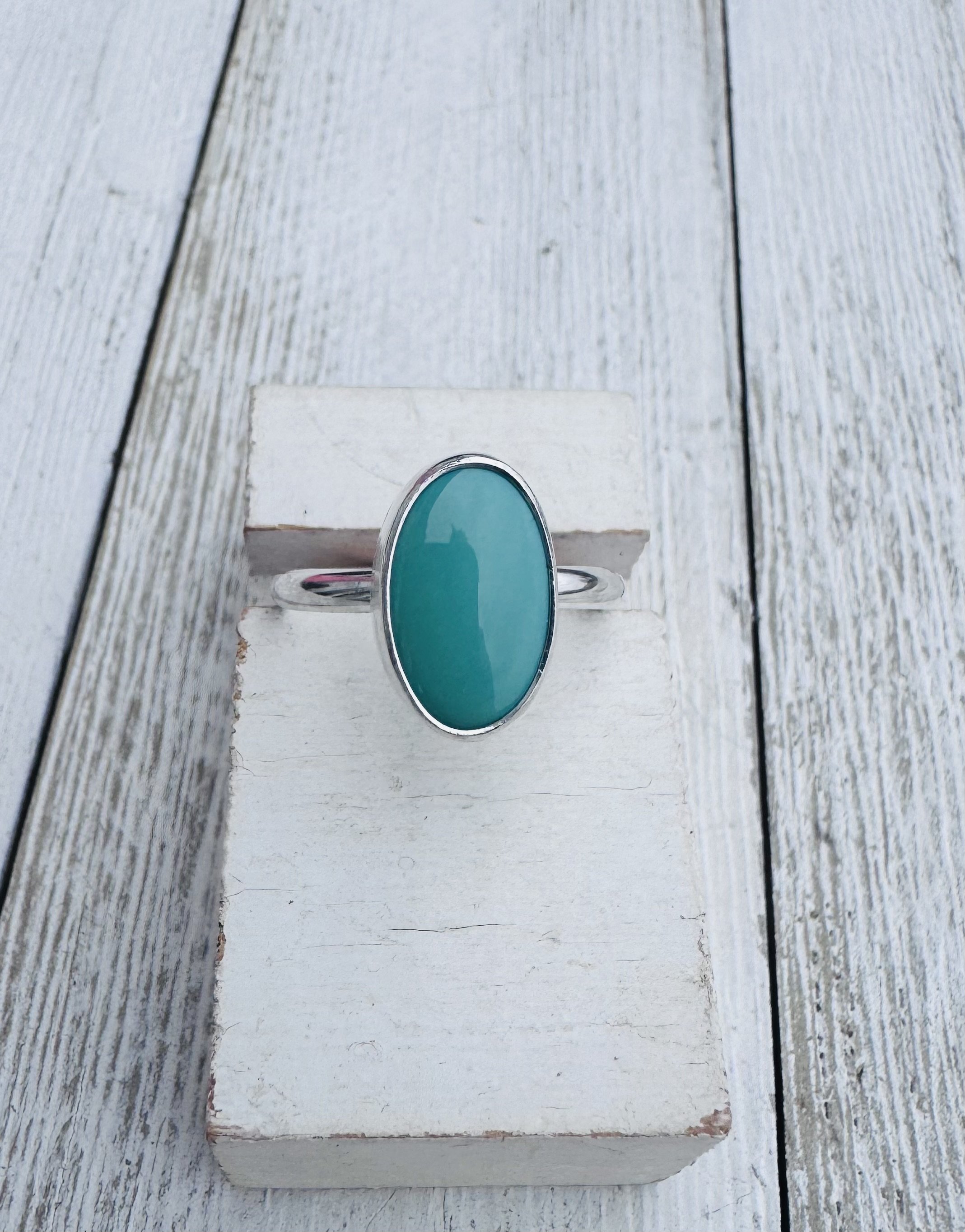 Kingman Turquoise Stacking Ring