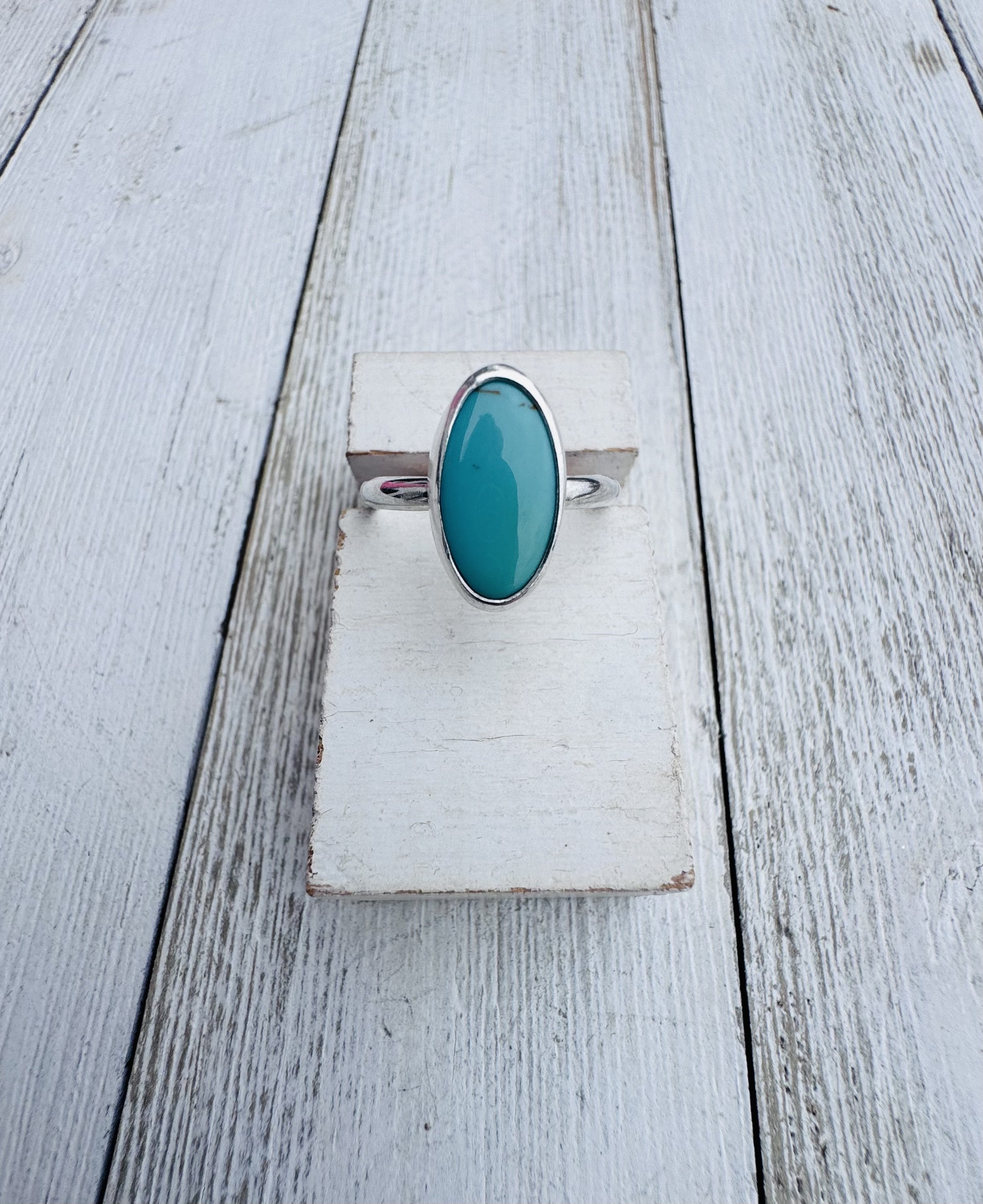 Kingman Turquoise Stacking Ring