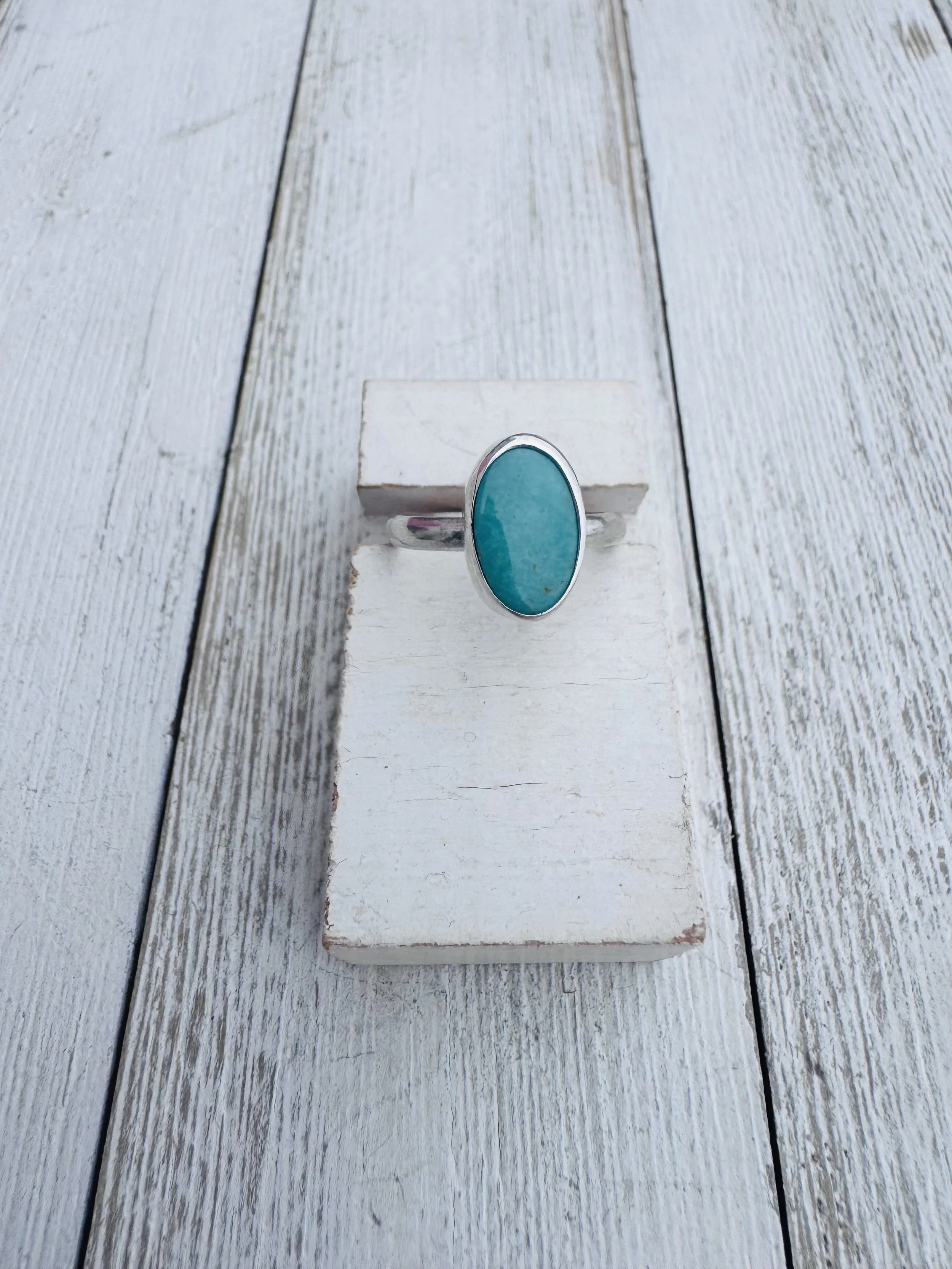 Kingman Turquoise Stacking Ring