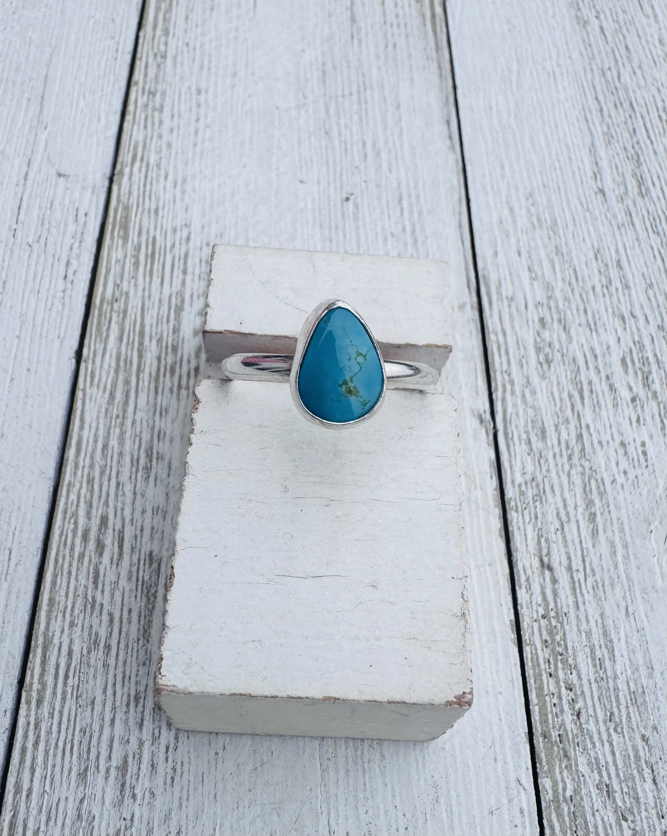 Kingman Turquoise Stacking Ring