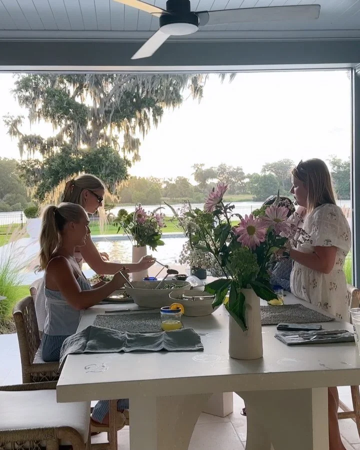 Put together a lil dinner party for Cameron and her friends tonight…
The details: 
- Orange Margaritas / Orange Jalapeño Margaritas 🍊
- Mezze platter + whipped feta dip 🫒 (not the prettiest presentation on my end but definitely the f